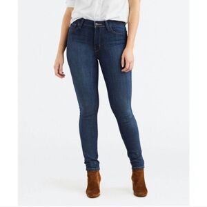Levi's 721 Women's High Rise Dark Blue Skinny Jeans 30x30 Everyday